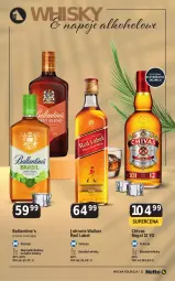 Gazetka promocyjna Netto - Alkohole - Mocne - Gazetka - ważna od 01.08 do 01.08.2026 - strona 11 - produkty: Koc, Napoje, Johnnie Walker, Whisky, Ballantine's, Napój