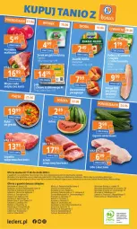 Gazetka promocyjna E Leclerc - Gazetka - ważna od 24.06 do 24.06.2024 - strona 12 - produkty: Kurczak, Serek wiejski, Udo z kurczaka, Top, Sos, Ser, Por, Gra, Papier, Szal, Kosz, Panga, Palma, Serek, Sport, Stock, Lazur, Mięso, Mleko