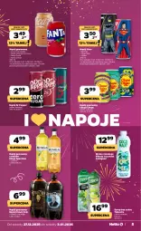 Gazetka promocyjna Netto - Od Soboty - Gazetka - ważna od 03.01 do 03.01.2026 - strona 5 - produkty: Sok, Clin, Kiwi, Coca-Cola, Chupa Chups, Napoje, Napój gazowany, Syrop, Fanta, Woda, Napój, Kokos, Fa