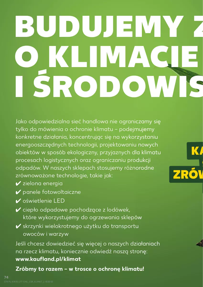 Gazetka promocyjna Kaufland - Gazetka tygodnia - ważna 11.04 do 17.04.2024 - strona 74 - produkty: Gra, Kret, O nas, Por, Sport, Tran