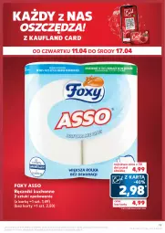 Gazetka promocyjna Kaufland - Gazetka tygodnia - Gazetka - ważna od 17.04 do 17.04.2024 - strona 19 - produkty: Ręcznik, Foxy