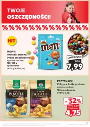 Gazetka promocyjna Kaufland - Gazetka tygodnia - Gazetka - ważna od 17.04 do 17.04.2024 - strona 63 - produkty: Orzeszki, Chipsy, Przysnacki, Orzeszki ziemne, Herbata