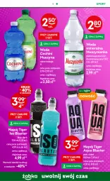 Gazetka promocyjna Żabka - Gazetka - ważna od 16.07 do 16.07.2024 - strona 59 - produkty: Por, Mus, Tiger, Sport, Muszynianka, Szyna, Woda mineralna, Woda, Napój