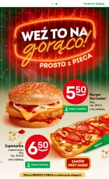 Gazetka promocyjna Żabka - Gazetka - ważna od 16.07 do 16.07.2024 - strona 9 - produkty: Piec, Kurczak, Ser, Salami, Zapiekanka, Burger
