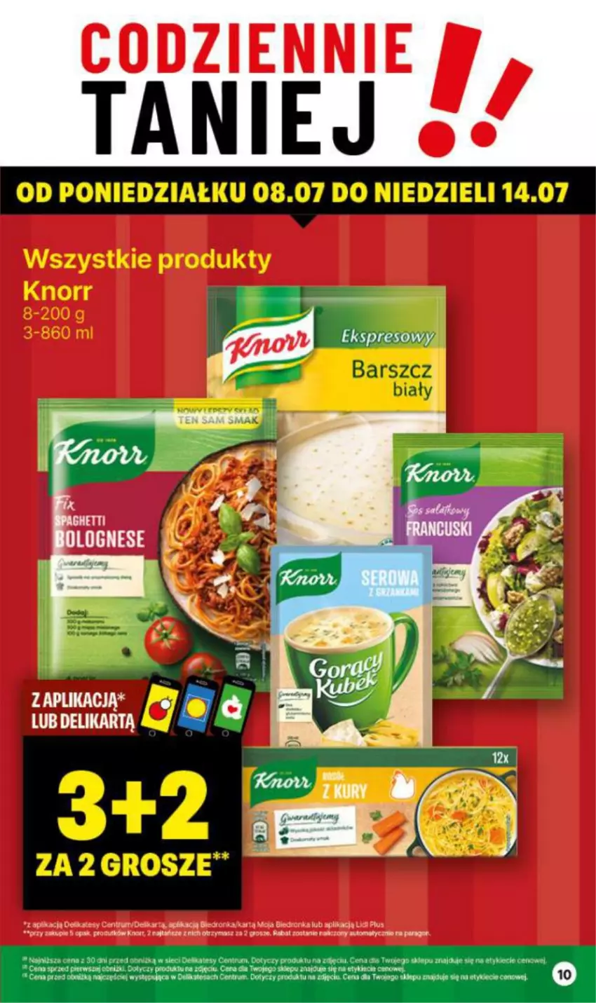 Gazetka promocyjna Delikatesy Centrum - NOWA GAZETKA Delikatesy Centrum od 8 lipca! 8-14.07.2024 - ważna 08.07 do 14.07.2024 - strona 10 - produkty: Knorr, Rum