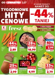 Gazetka promocyjna Kaufland - Mocny Start - Gazetka - ważna od 09.07 do 09.07.2025 - strona 6 - produkty: Piec, Krakus, Warzywa, Ser, Noż, Szynka, Pieczywo, Owoce