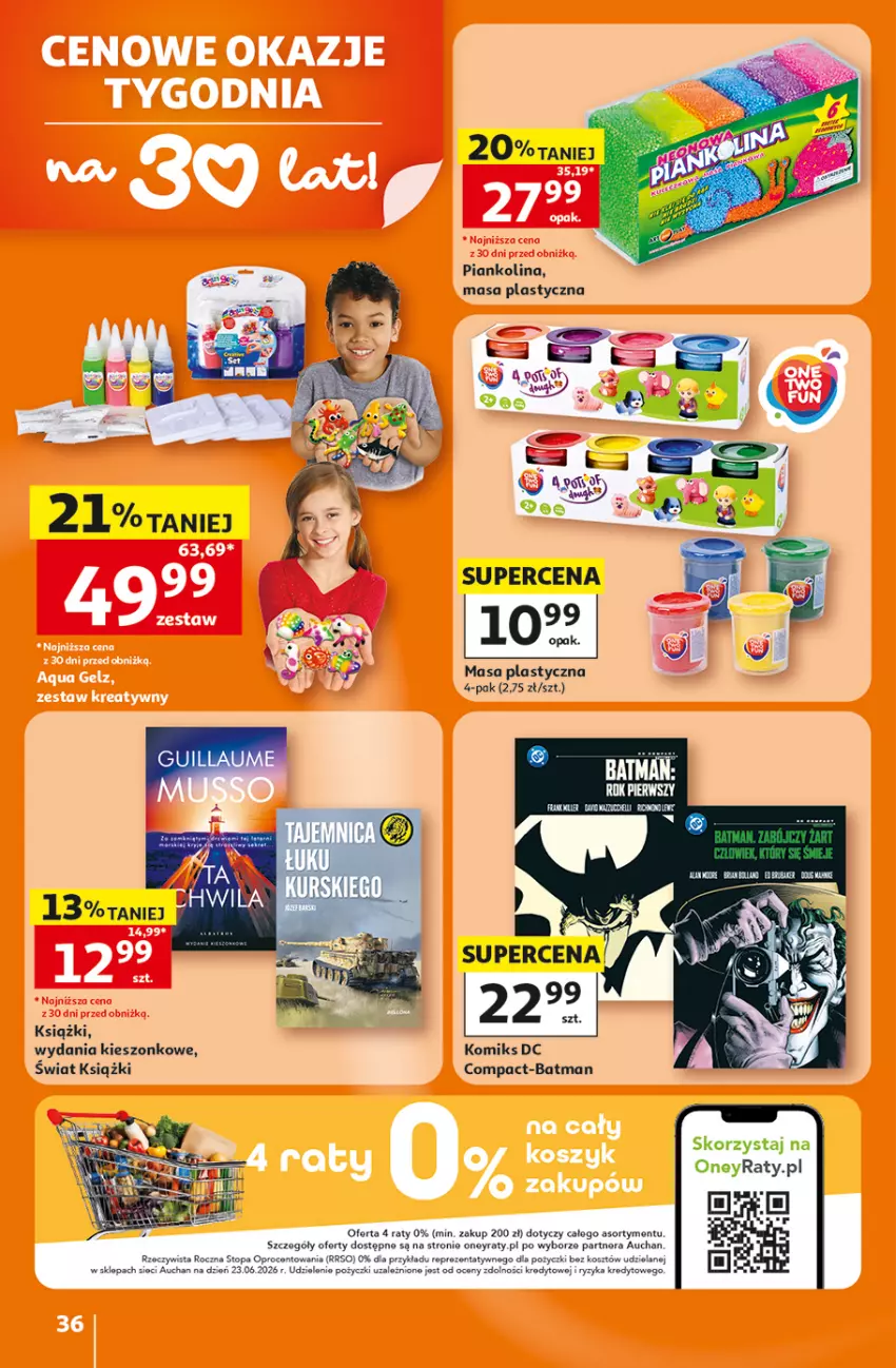 Gazetka promocyjna Auchan - 30 Lat Hipermarket - ważna 16.07 do 22.07.2026 - strona 36 - produkty: Kosz, Top
