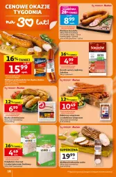 Gazetka promocyjna Auchan - 30 Lat Hipermarket - Gazetka - ważna od 22.07 do 22.07.2026 - strona 18 - produkty: Piec, Polędwica, Sok, Drobimex, Sokołów, Kiełbasa krakowska, Piers pieczona, Boczek, Kabanos, Kiełbasa, Fa