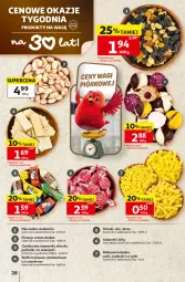 Gazetka promocyjna Auchan - 30 Lat Hipermarket - Gazetka - ważna od 22.07 do 22.07.2026 - strona 28 - produkty: Pistacje, Makaron, Ciastka, Mieszanka studencka, Wafle, Galaretki, Rurki, Gala, Kakao
