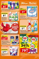 Gazetka promocyjna Auchan - 30 Lat Hipermarket - Gazetka - ważna od 22.07 do 22.07.2026 - strona 33 - produkty: Ludwik, Frosch, Do mycia naczyń, Finish, Balsam do mycia naczyń, Tablet, Rolki, Płyn do wc, Foxy, Płyn do mycia, Zmywarki