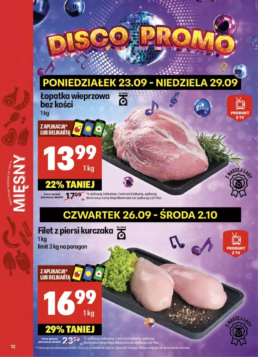 Gazetka promocyjna Delikatesy Centrum - NOWA GAZETKA Delikatesy Centrum od 26 września! 26.09-02.10.2024 - ważna 26.09 do 02.10.2024 - strona 12 - produkty: Filet z piersi kurczaka, Kurczak, Rum