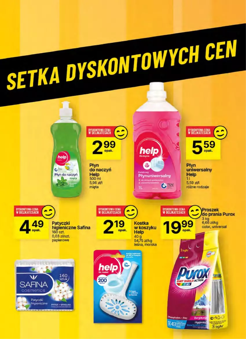 Gazetka promocyjna Delikatesy Centrum - NOWA GAZETKA Delikatesy Centrum od 26 września! 26.09-02.10.2024 - ważna 26.09 do 02.10.2024 - strona 53 - produkty: Kosz, Mięta, Papier, Proszek do prania, Pur