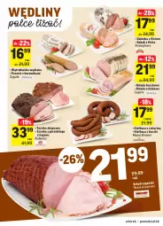 Gazetka promocyjna Intermarche - Świeżo itanio - Gazetka - ważna od 26.04 do 26.04.2021 - strona 10 - produkty: Madej Wróbel, Pasztet, Szynka, Rolada, Kabanos, Kiełbasa, Kebab, Bianka