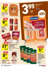 Gazetka promocyjna Intermarche - Świeżo itanio - Gazetka - ważna od 26.04 do 26.04.2021 - strona 11 - produkty: Parówki, Madej Wróbel, Kiełbaski pieprzowe, Szynka, Tarczyński, Pieprz, Boczek, Frankfurterki, Kabanos, Kiełbasa, Olewnik, Kiełbasa śląska