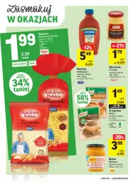 Gazetka promocyjna Intermarche - Świeżo itanio - Gazetka - ważna od 26.04 do 26.04.2021 - strona 26 - produkty: Ketchup, Makaron, Prymat, Mus, Bulion, Winiary, Lion, Knorr, Musztarda, Hellmann’s