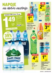 Gazetka promocyjna Intermarche - Świeżo itanio - Gazetka - ważna od 26.04 do 26.04.2021 - strona 28 - produkty: Sok, Ice tea, Napoje, LANA, Lipton, Napój gazowany, Kubuś Waterrr, Oshee, Kubuś, Napój niegazowany, Woda, Napój, Nektar, Hortex