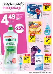 Gazetka promocyjna Intermarche - Świeżo itanio - Gazetka - ważna od 26.04 do 26.04.2021 - strona 34 - produkty: Ludwik, Papier, Papier toaletowy, Velvet, Płyn do płukania, Ręcznik, Rolki, Odświeżacz powietrza, Foxy, Płyn do mycia, Sidolux, Lenor