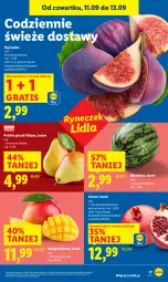 Gazetka promocyjna Lidl - GAZETKA - Gazetka - ważna od 13.09 do 13.09.2025 - strona 19 - produkty: Gra, Granat, Gruszki, Figi, Arbuz, Mango