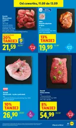 Gazetka promocyjna Lidl - GAZETKA - Gazetka - ważna od 13.09 do 13.09.2025 - strona 25 - produkty: Piec, Mięso wołowe, Królik, Tusz, Udziec wołowy, Golonka wieprzowa, Mięso