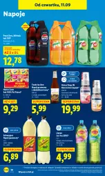 Gazetka promocyjna Lidl - GAZETKA - Gazetka - ważna od 13.09 do 13.09.2025 - strona 32 - produkty: Sok, 7up, Lemoniada, Ice tea, Mirinda, Napoje, Leon, Pepsi, Schweppes, Lipton, Napój gazowany, Oshee, Herbata, Mango, Napój, Psi Patrol, Hortex