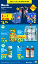 Gazetka promocyjna Lidl - GAZETKA - Gazetka - ważna od 13.09 do 13.09.2025 - strona 33 - produkty: Gra, Ananas, Napoje, Pepsi, Smoothie, Woda mineralna, Woda, Wino, Mango, Cisowianka, Kokos, Szpinak