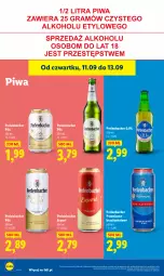 Gazetka promocyjna Lidl - GAZETKA - Gazetka - ważna od 13.09 do 13.09.2025 - strona 38 - produkty: Piwa, Por, NBA