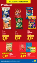 Gazetka promocyjna Lidl - GAZETKA - Gazetka - ważna od 13.09 do 13.09.2025 - strona 39 - produkty: Pomidorki, Chrupki, Wazon, Lorenz, Monster Munch, Precelki, Masło, Lay’s