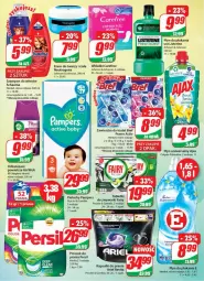 Gazetka promocyjna Dino - Gazetka - Gazetka - ważna od 22.02 do 22.02.2022 - strona 23 - produkty: Krem do twarzy, Palmolive, Listerine, Ajax, Pampers, Neutrogena, Bref, Pieluchy, Air Wick, Tablet, Proszek do prania, Persil, Płyn do płukania, Odświeżacz powietrza, Schauma, Szampon, Carefree, Fairy, Zmywarki, Colgate, Wkładki, Ariel, Kapsułki do prania, LG, Fa