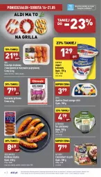 Gazetka promocyjna Aldi - Pełny katalog - Gazetka - ważna od 21.05 do 21.05.2022 - strona 10 - produkty: Kurczak, Warzywa, Ser, Hofburger, Jogurt, Lodówka, Camembert, Burger, Kaszanka, Ser pleśniowy, Grill, Kasza, Mango, Kiełbasa, Mięso, Kiełbasa śląska