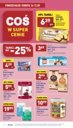 Gazetka promocyjna Aldi - Pełny katalog - Gazetka - ważna od 21.05 do 21.05.2022 - strona 16 - produkty: Ser, Ksylitol, Czekolada, Rurki, Baton, Knoppers, Deser, Kakao, Masło, Masło orzechowe