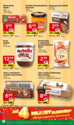Gazetka promocyjna Delikatesy Centrum - NOWA GAZETKA Delikatesy Centrum od 12 lutego! 12-18.02.2024 - Gazetka - ważna od 18.02 do 18.02.2024 - strona 18 - produkty: Nutella, Mus, Gry, Jaja, Konfitura, Baton, Gofry, Sarita, Gala, Kasza, Kasza gryczana