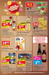 Gazetka promocyjna Auchan - Wielkie przeboje cenowe Supermarket - Gazetka - ważna od 29.10 do 29.10.2025 - strona 7 - produkty: Piwo, Makaron, Sos, Sok, Ser, Ryż, Por, Tortilla, Perła, Chusteczki, Always, Tortilla Chips, Podpaski, Olej rzepakowy, Olej, Knorr