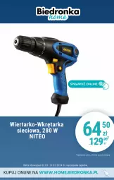 Gazetka promocyjna Biedronka - Biedronka Home - Gazetka - Biedronka.pl - Gazetka - ważna od 17.03 do 17.03.2024 - strona 4 - produkty: Tarka, Wkręt, Wkrętarka, Fa