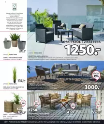 Gazetka promocyjna Jysk - Oferta tygodnia - Gazetka - ważna od 25.07 do 25.07.2023 - strona 7 - produkty: Por, Papier, Stół, Sofa, Roślina sztuczna, Krzesło, Poduszka, Fa