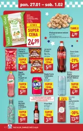 Gazetka promocyjna Aldi - Pełna oferta - Gazetka - ważna od 01.02 do 01.02.2025 - strona 18 - produkty: Piwa, Piwo, Pistacje, Gra, Red Bull, Old Spice, Mirinda, Kiwi, Coca-Cola, Precle, Popcorn, Fanta, Herbata, Napój, Fa