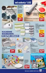 Gazetka promocyjna Aldi - Pełna oferta - Gazetka - ważna od 01.02 do 01.02.2025 - strona 29 - produkty: Do mycia naczyń, Wieszak, Szczotka, Pojemnik, Tera, Ręcznik, Dozownik