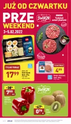 Gazetka promocyjna Aldi - Pełny katalog - Gazetka - ważna od 05.02 do 05.02.2022 - strona 24 - produkty: Papryka czerwona, Papryka, Kiwi, Tera, Burger, Sushi