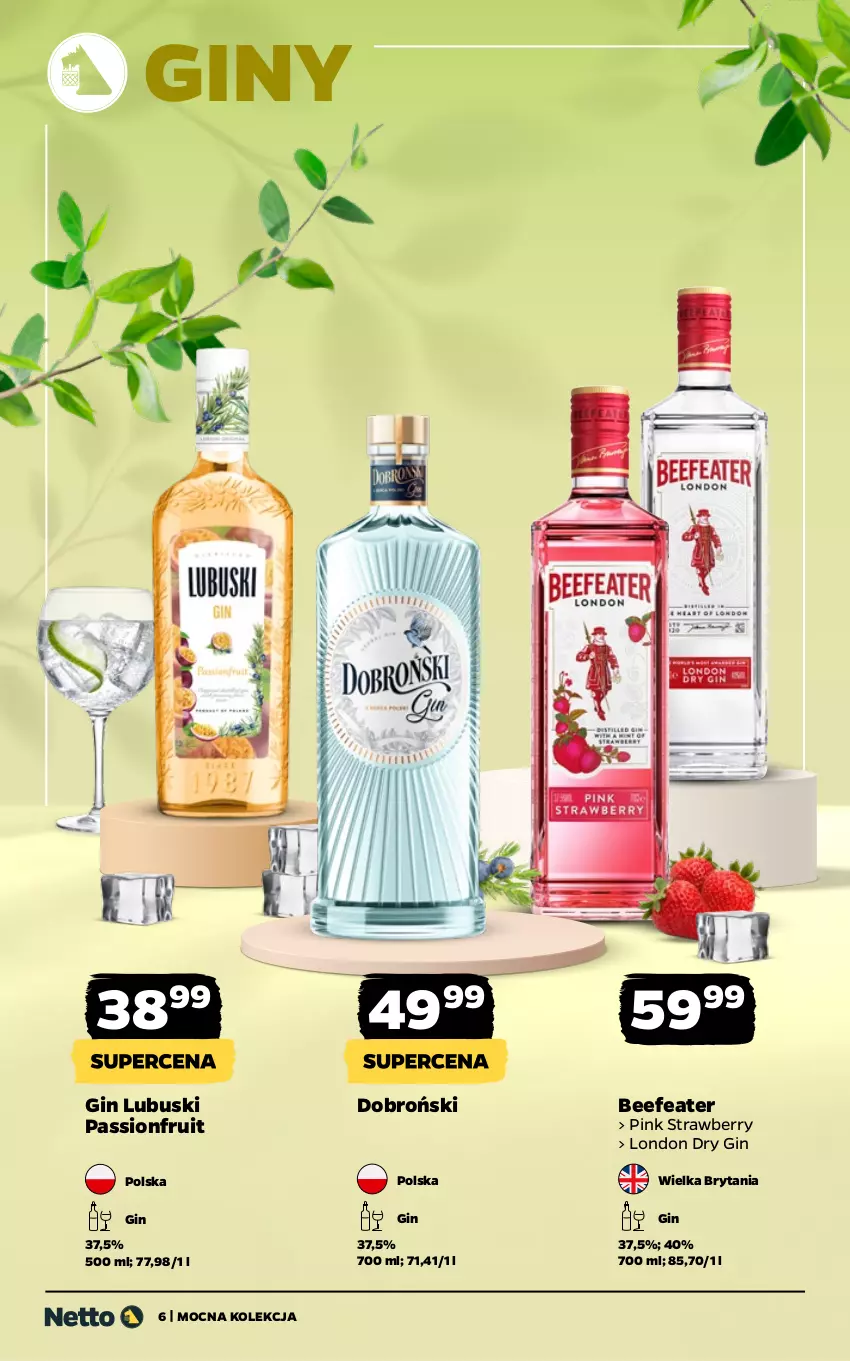 Gazetka promocyjna Netto - Alkohole - Mocne - ważna 25.05 do 06.06.2026 - strona 6 - produkty: Gin