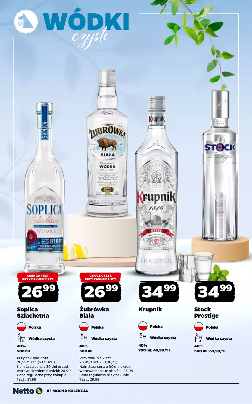 Gazetka promocyjna Netto - Alkohole - Mocne - ważna 25.05 do 06.06.2026 - strona 8 - produkty: Krupnik, Soplica, Stock, Wódka