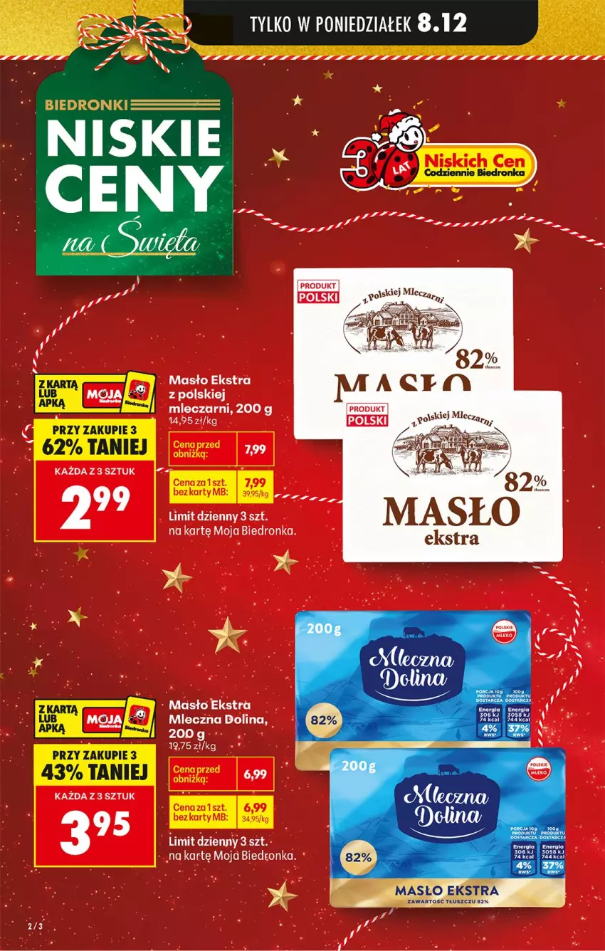 Gazetka promocyjna Biedronka - Od Poniedziałku - ważna 08.12 do 13.12.2025 - strona 7 - produkty: Masło