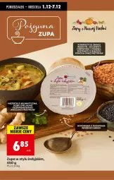 Gazetka promocyjna Biedronka - Od Poniedziałku - Gazetka - ważna od 13.12 do 13.12.2025 - strona 48 - produkty: Kalafior, Sól, Zupa, Czosnek, Przyprawy, Mięso z indyka, Woda, Mięso, Kokos, Imbir