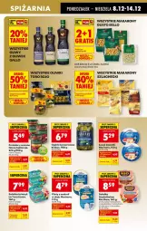 Gazetka promocyjna Biedronka - Od Poniedziałku - Gazetka - ważna od 13.12 do 13.12.2025 - strona 58 - produkty: Sałatka, Makaron, Krakus, Ser, Gra, Rio Mare, Oliwki, Ogórki konserwowe, Kuskus, Bell, Kawa, Sałat, Tuńczyk, Gala, Olej, Pomidory, Lisner