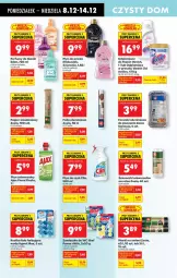 Gazetka promocyjna Biedronka - Od Poniedziałku - Gazetka - ważna od 13.12 do 13.12.2025 - strona 81 - produkty: Piec, Płyn do prania, Ajax, Papier, Zawieszka do wc, Bref, Worki na śmieci, Perfum, Clin, Odplamiacz, Foremki, Worki na śmiec, Danio, Vanish, Flora, Płyn do szyb, Folia aluminiowa, Fa