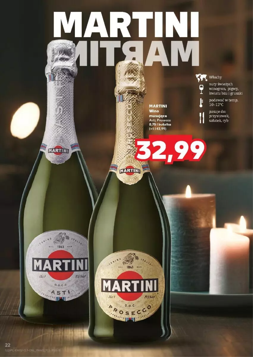 Gazetka promocyjna Kaufland - ważna 09.01 do 22.01.2025 - strona 15 - produkty: Gruszki, Martini, Mus, Nuty, Prosecco, Sałat, Wino