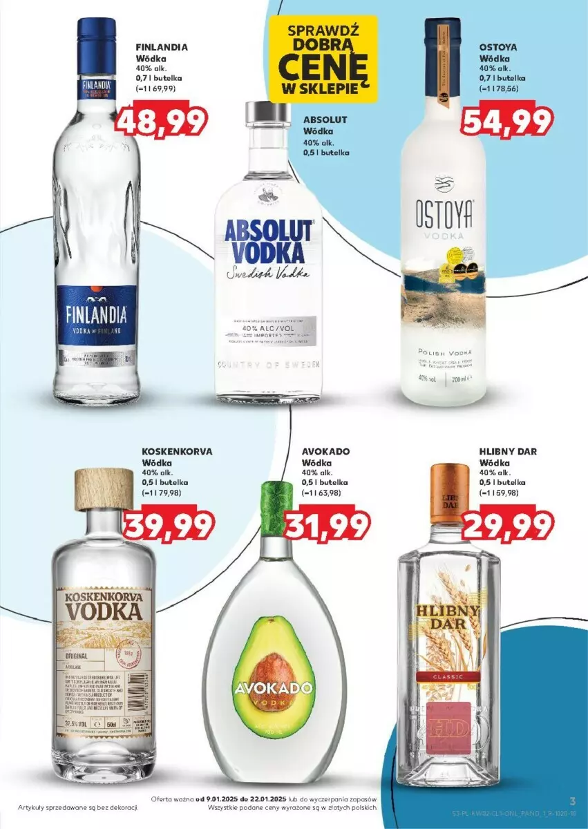 Gazetka promocyjna Kaufland - ważna 09.01 do 22.01.2025 - strona 23 - produkty: Finlandia, Wódka