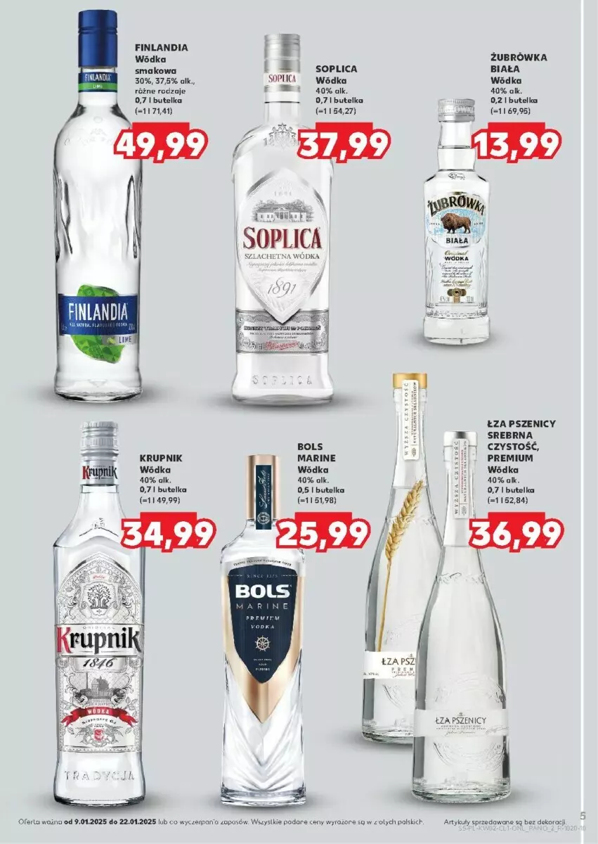 Gazetka promocyjna Kaufland - ważna 09.01 do 22.01.2025 - strona 32 - produkty: Bols, Finlandia, Krupnik, Soplica, Wódka