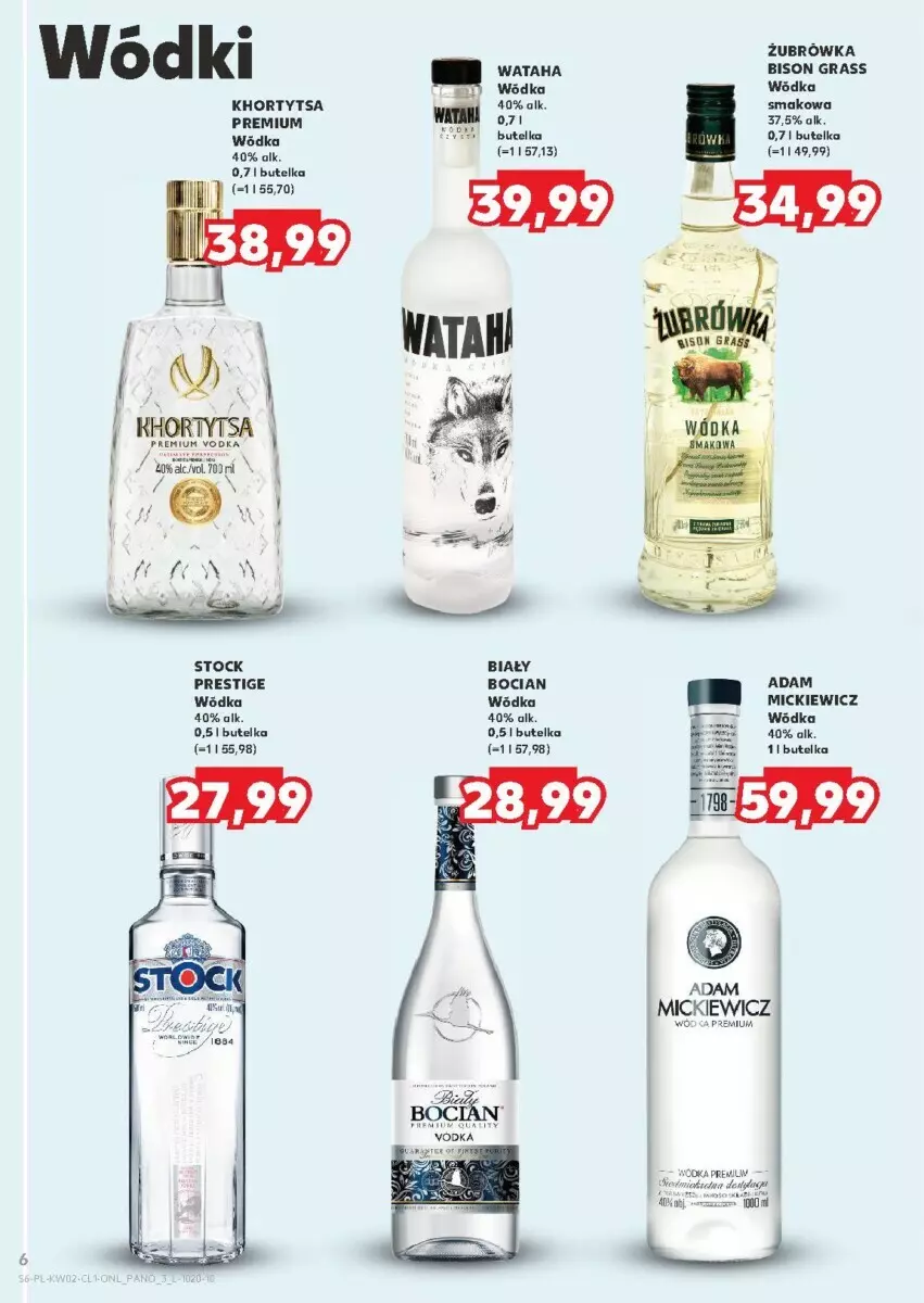 Gazetka promocyjna Kaufland - ważna 09.01 do 22.01.2025 - strona 33 - produkty: Biały Bocian, Gra, Por, Stock, Wódka