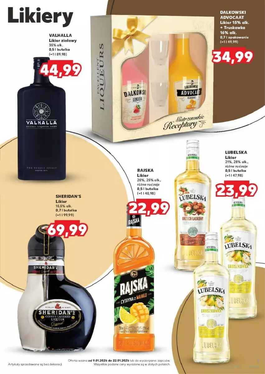 Gazetka promocyjna Kaufland - ważna 09.01 do 22.01.2025 - strona 34 - produkty: Likier, Sheridan's