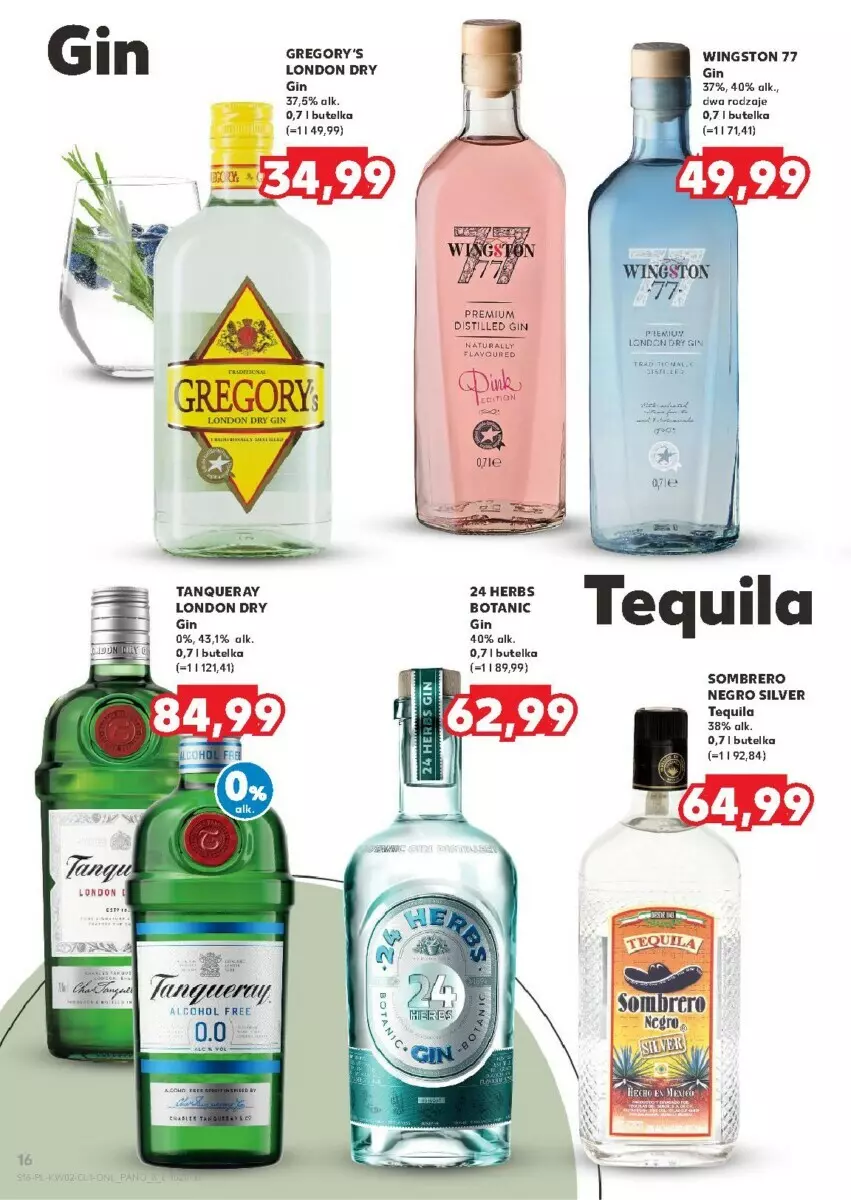 Gazetka promocyjna Kaufland - ważna 09.01 do 22.01.2025 - strona 8 - produkty: Fa, Gin, Gry, Tequila, Wingston 77