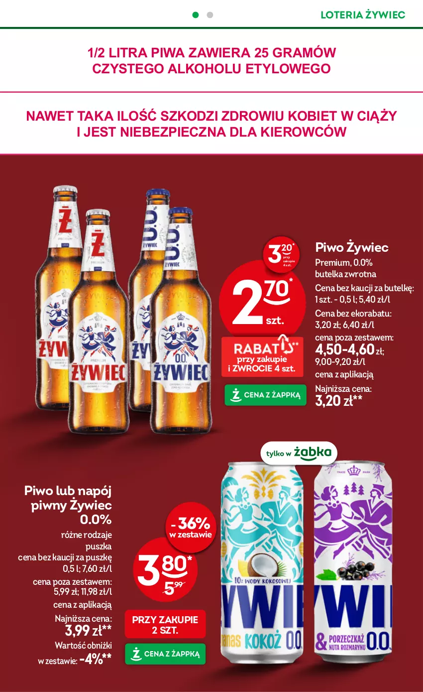 Gazetka promocyjna Żabka - gazetka-promocyjna-37-38-2026 - ważna 09.09 do 22.09.2026 - strona 13 - produkty: Gra, Napój, Piec, Piwa, Piwo